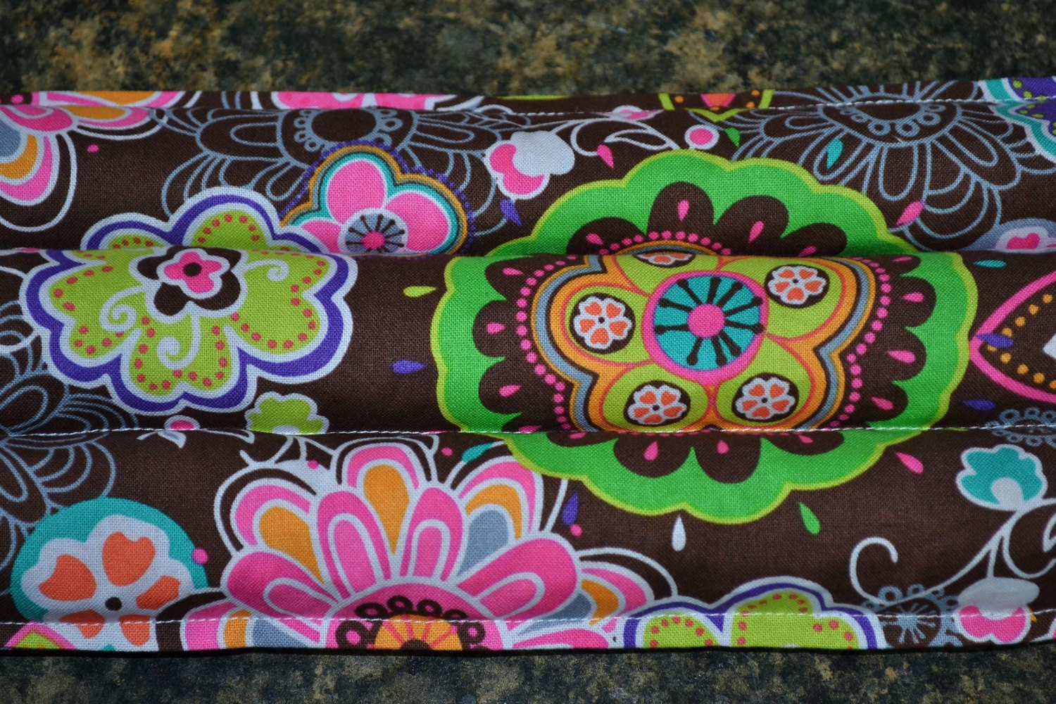 Corn Heating Pad Microwavable Neck Warmer Corn Bag floral