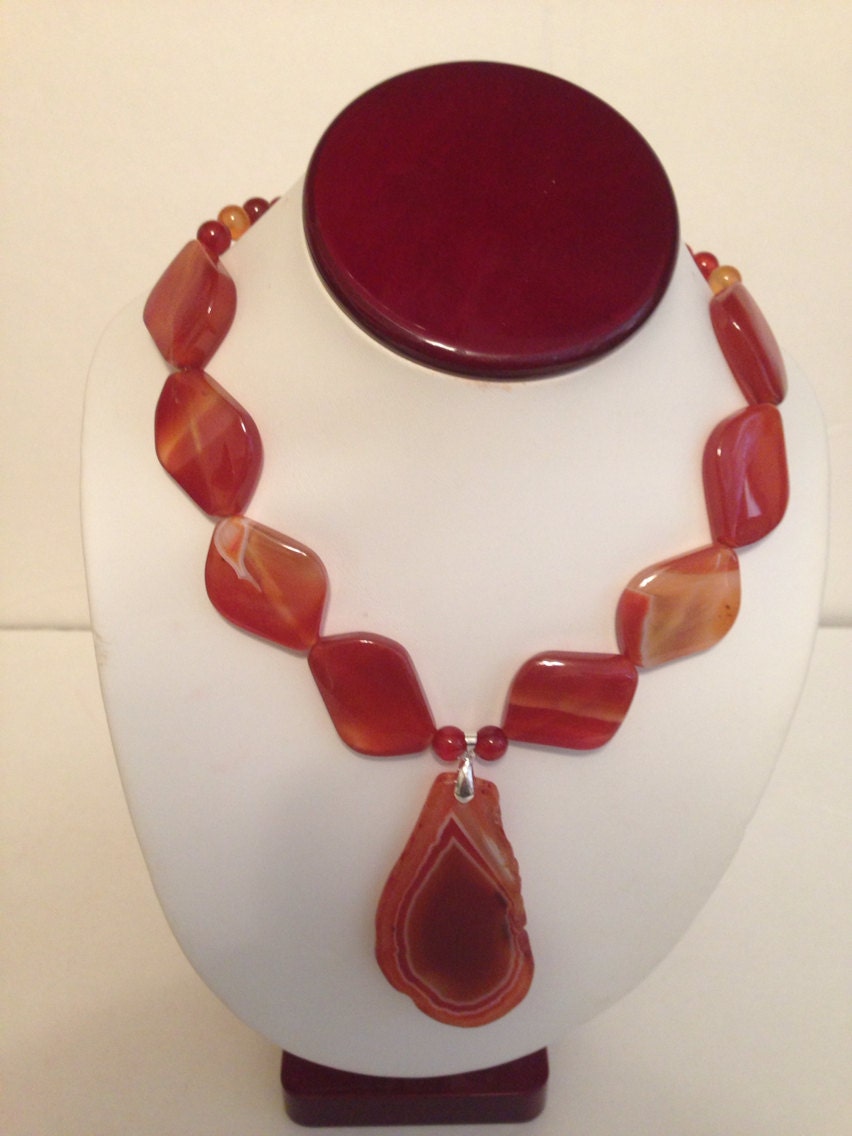 Women S Agate Carnelian Sterling Silver By Hersheeuniquedesigns