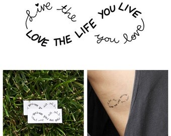 love infinity tattoo etsy love infinity tattoo etsy