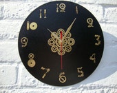 Wall Clock Steampunk O'clock, unique gift, steampunk wall clock, unusual wall clocks, modern wall clock, unique wall clocks, gift for man Wall Clock Steampunk O'clock, unique gift, steampunk wall clock, unusual wall clocks, modern wall clock, unique wall clocks, gift for man