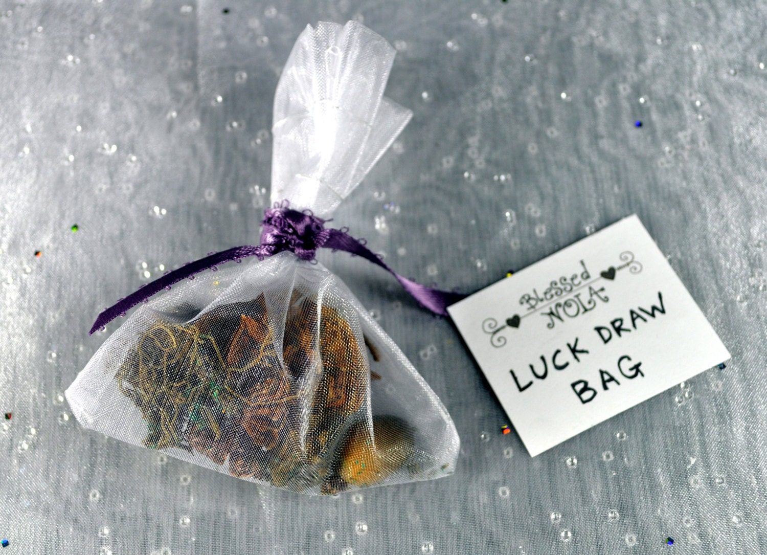 New Orleans Luck Draw Mojo Bag // Voodoo Good Luck Charm