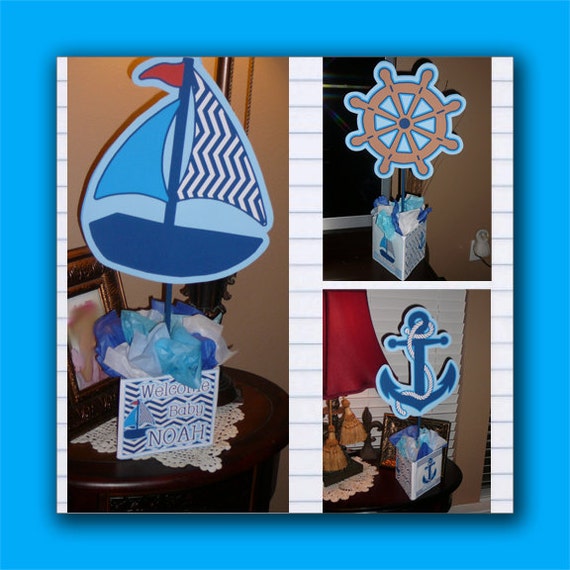 Items similar to Nautical Baby Shower DIY  Small Anchor 