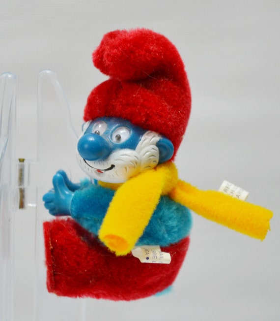 papa smurf stuffed toy