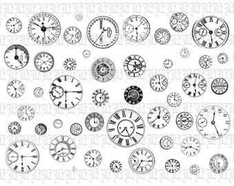 Clip Art Steampunk Clipart steampunk clip art etsy victorian clock faces digital illustrations collage sheet vintage 0186
