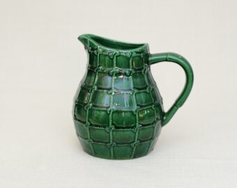 Coupe Vintage SAINT-CLEMENT En Céramique Bleue - Art Déco - Années 60-70