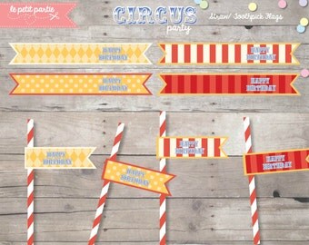 DIY printables CIRCUS Party 3.5 4 Big Party