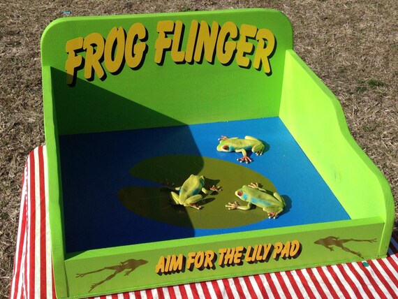 Frog Flinger Carnival Game by NorTexEvents on Etsy