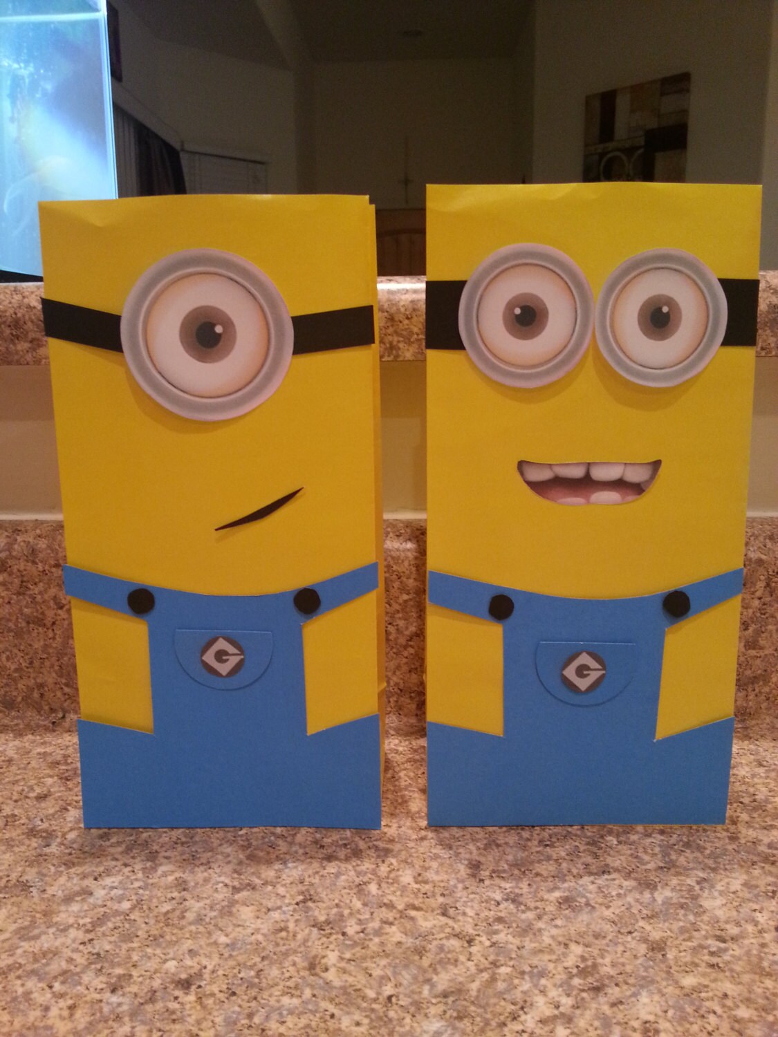 10 Minion Candy Bags Minion Goodie Bags Minion Party Favor