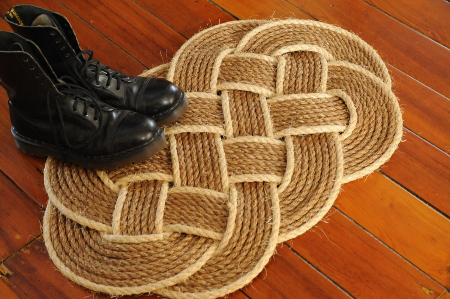 Nautical Front Door Rug Rope Mat Ocean Plait Rug