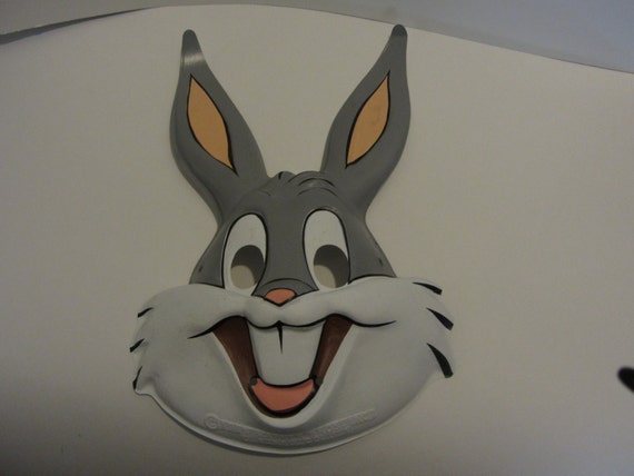 Items similar to 1989 Bugs Bunny Halloween mask on Etsy