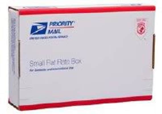 priority small flat rate box