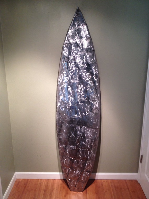 Items similar to Metal Surfboard Sculpture by Joseph Brewster "Solo
