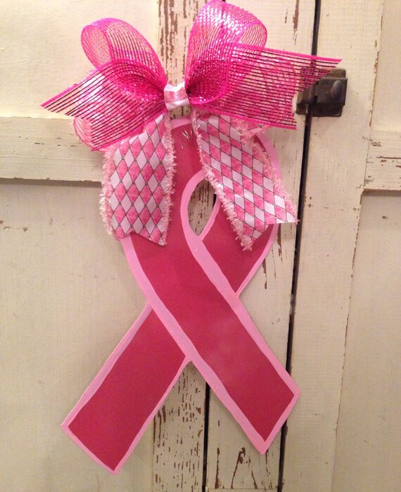 diy decorations ribbon items similar to breast cancer awareness pink ribbon door diy decorations ribbon items similar to breast cancer awareness pink ribbon door
