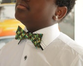 Bow tie, African wax print