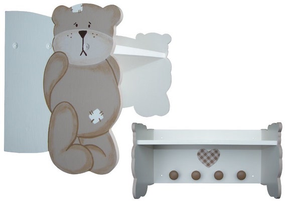 teddy bear shelves