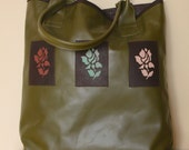 Large bag, green military but female