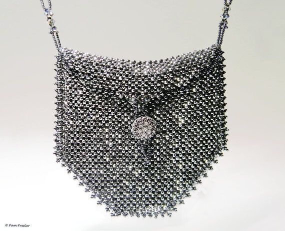 beaded crossbody strap