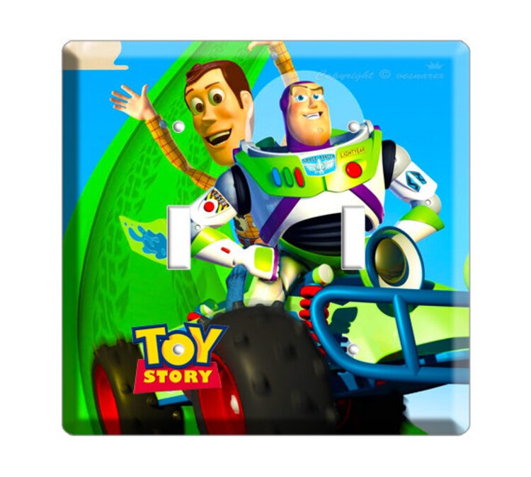 Woody Buzz Lightyear car racing Toy story double by ...