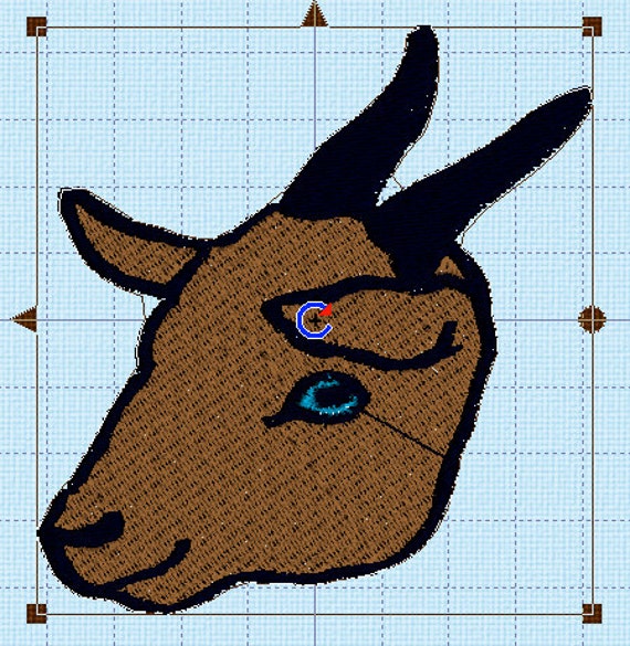 Goat embroidery design file by rustyneedledesigns on etsy Goat embroidery design file by rustyneedledesigns on etsy