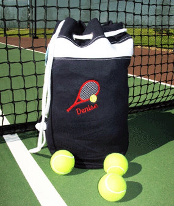 Tennis Gifts Tennis Bag Personalized Tennis Bag
