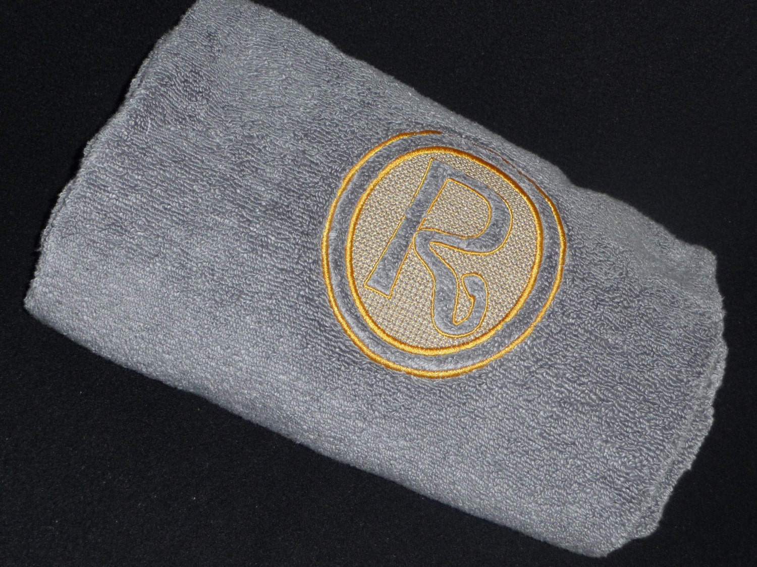 Embroidered Monogram Towels by CraftyThreadz on Etsy