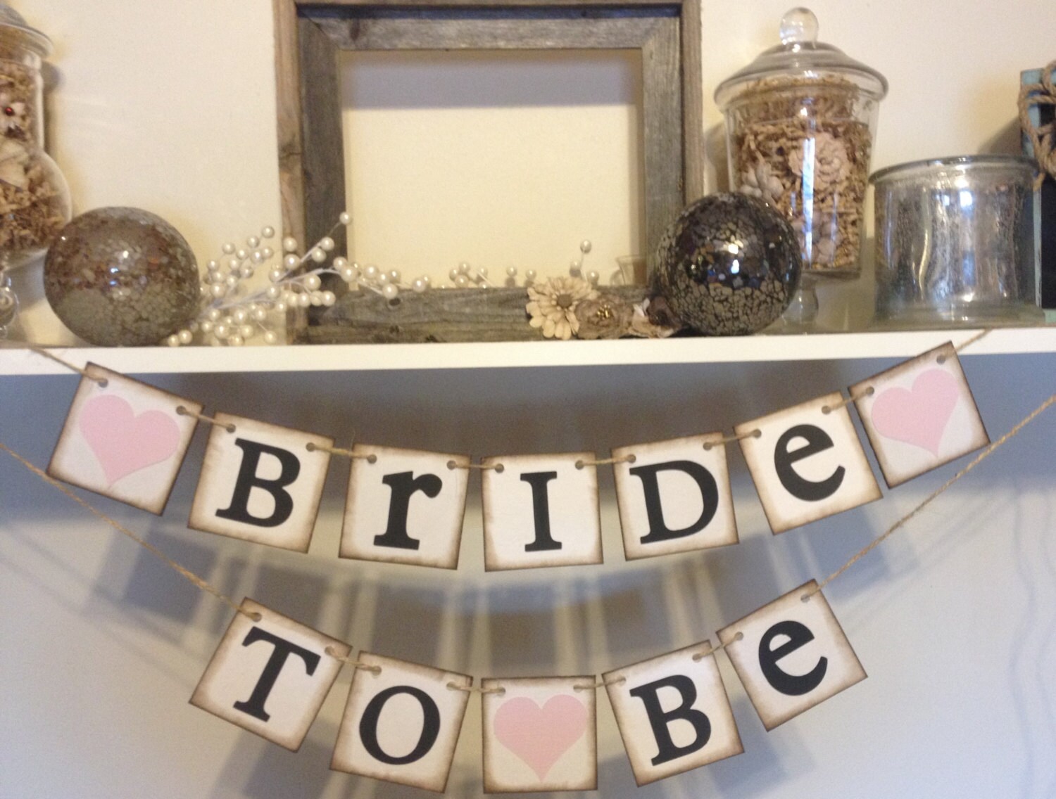 Wedding Shower Banners Bride To Be Chair Banner Rustic bridal