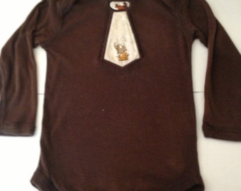 Necktie Applique Oneies