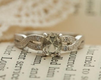 Oregon Sunstone in Sterling Silver Ring, Style VJ