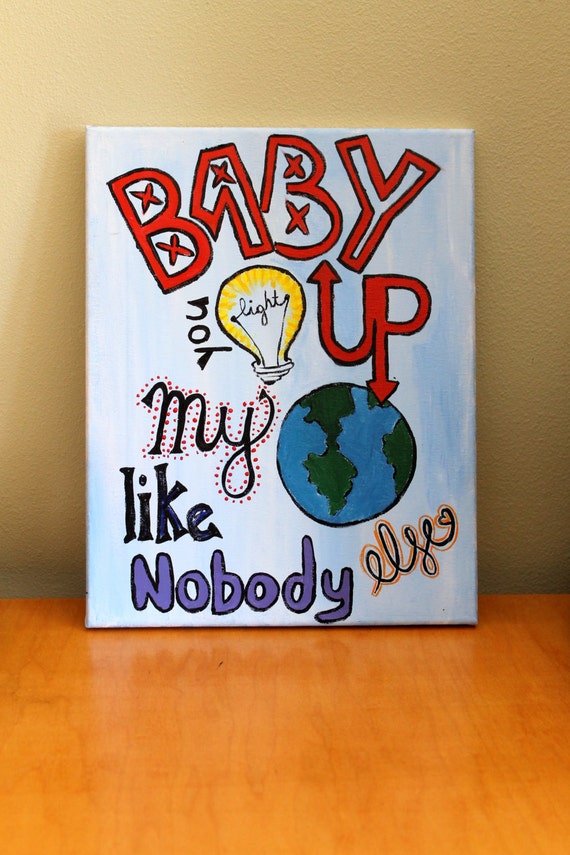 Items similar to One Direction Lyrics Painting on Etsy