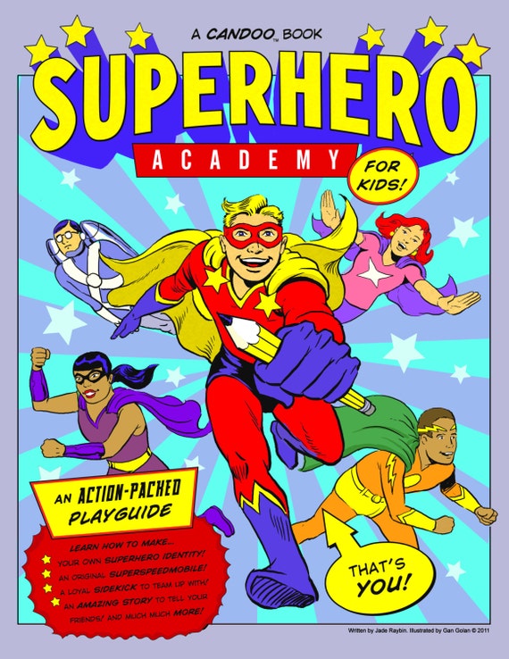 Items similar to Make-Your-Own-Superhero Activity Book! Superhero ...