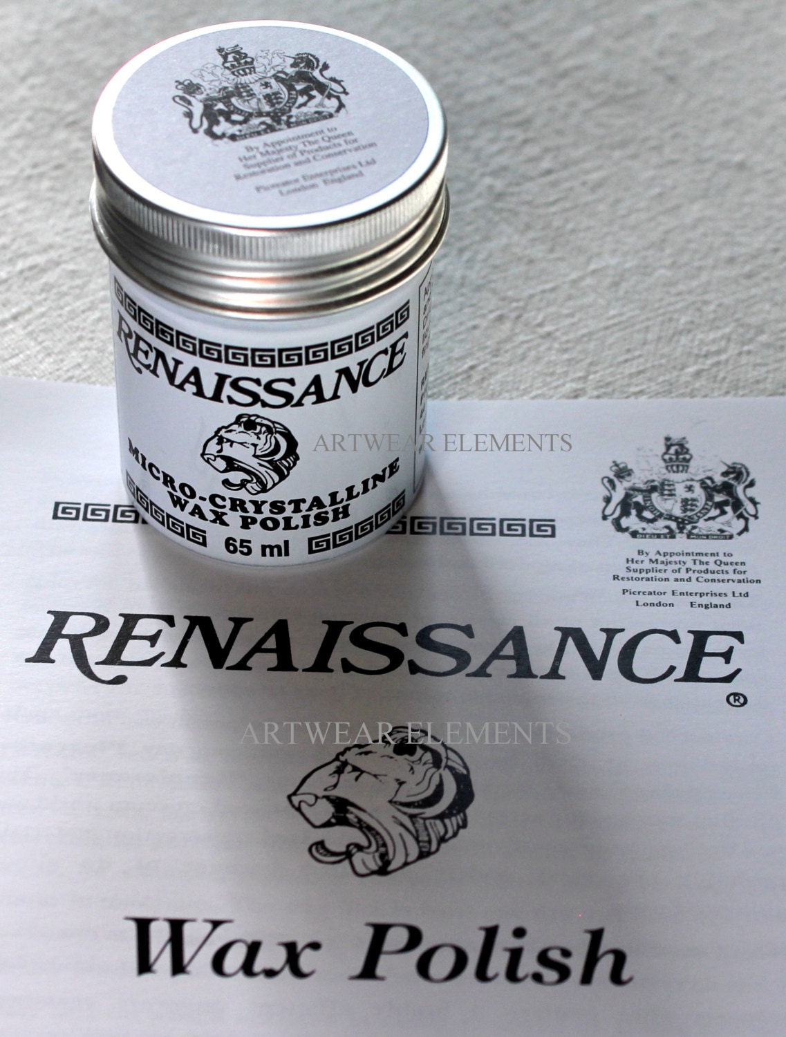 Renaissance Wax 65 ml MicroCrystalline Polish Jewelry Care
