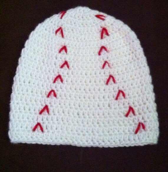 Items similar to Baby crochet baseball hat on Etsy