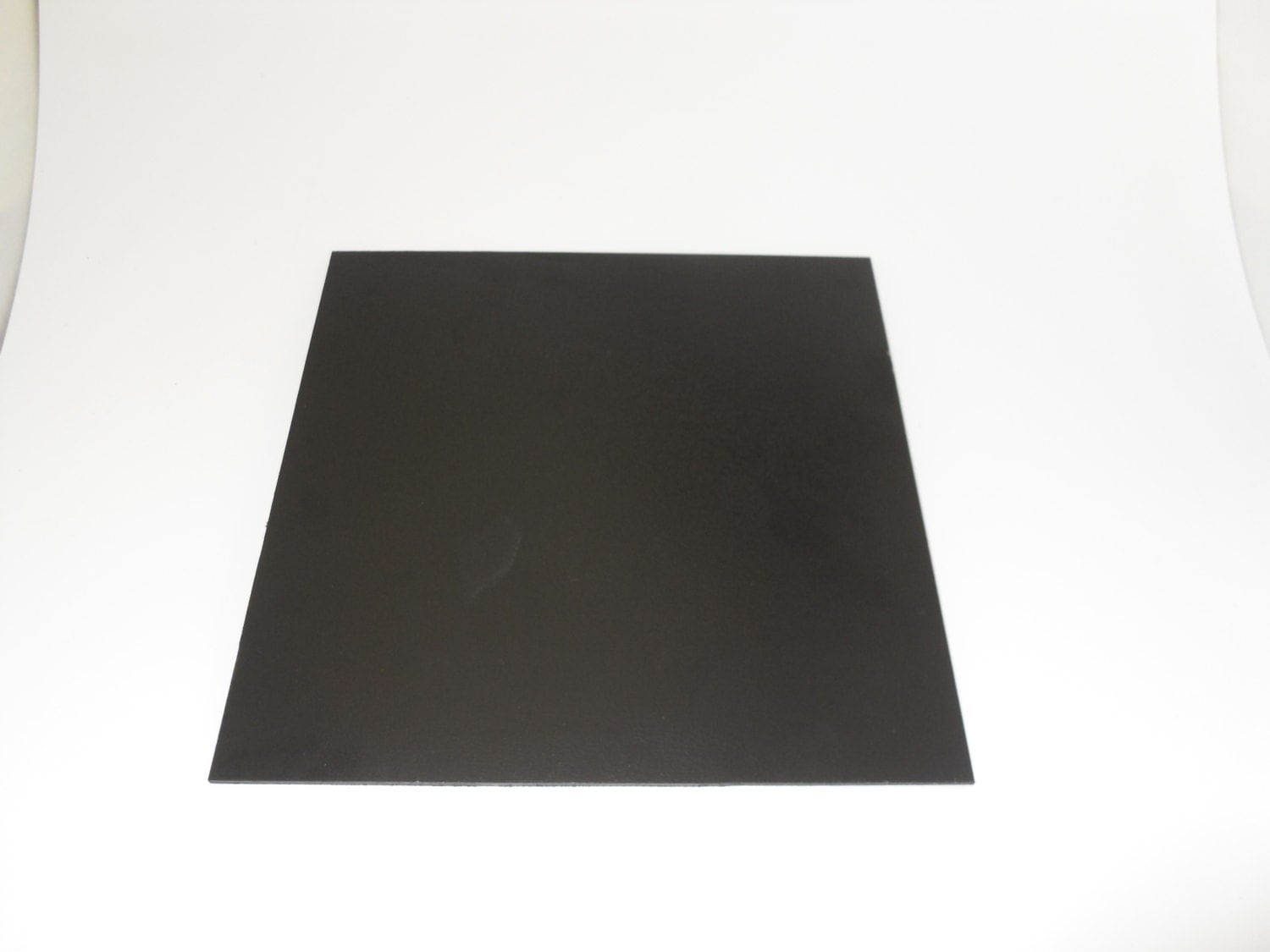 2 Black ABS Plastic Sheet 10.5 x 10.5 x 1/8 Customize / Hobby