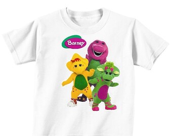 Popular items for Barney tshirt on Etsy