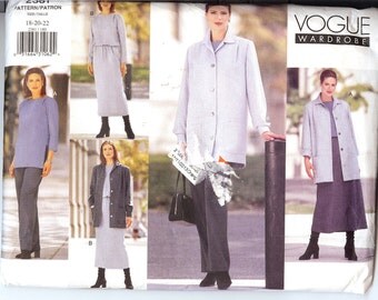 Vogue 2381 Misses'/Miss Petite Jacket, Dress, Veste, R0be,Haut, Jup & Pantalon ID259
