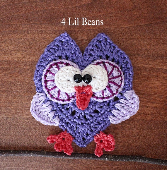 Crochet Pattern. Crochet Owl Pattern. Crochet Owl by 4LilBeans