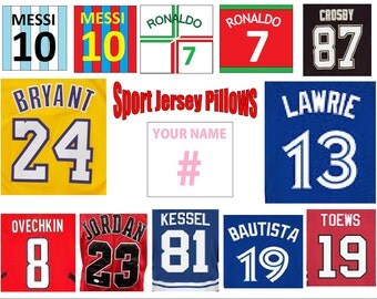 Sports Jersey Pillows