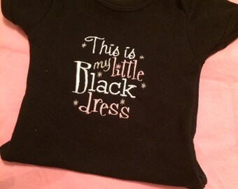 Baby's Little Black Dress