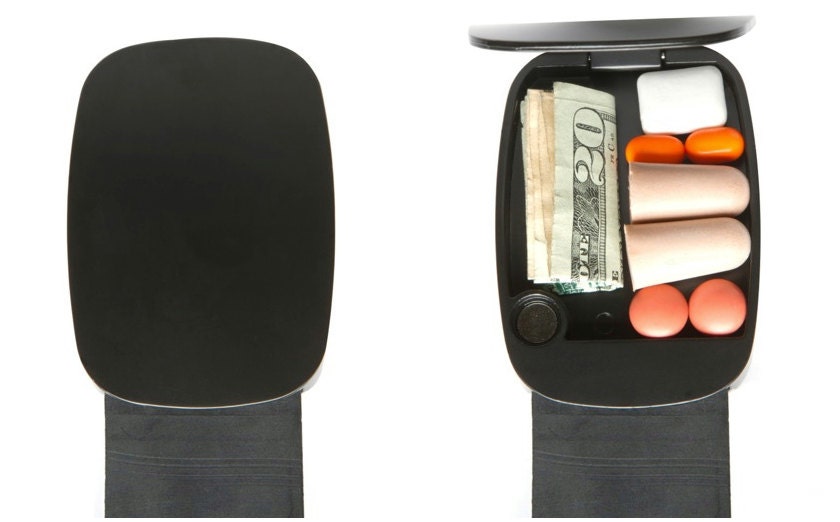 Secret Compartment Buckle Fine Leather Belt. In by trovebelts