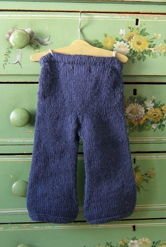Items similar to Cloth Diaper Wool Longies Hand Knit Diaper Cover
