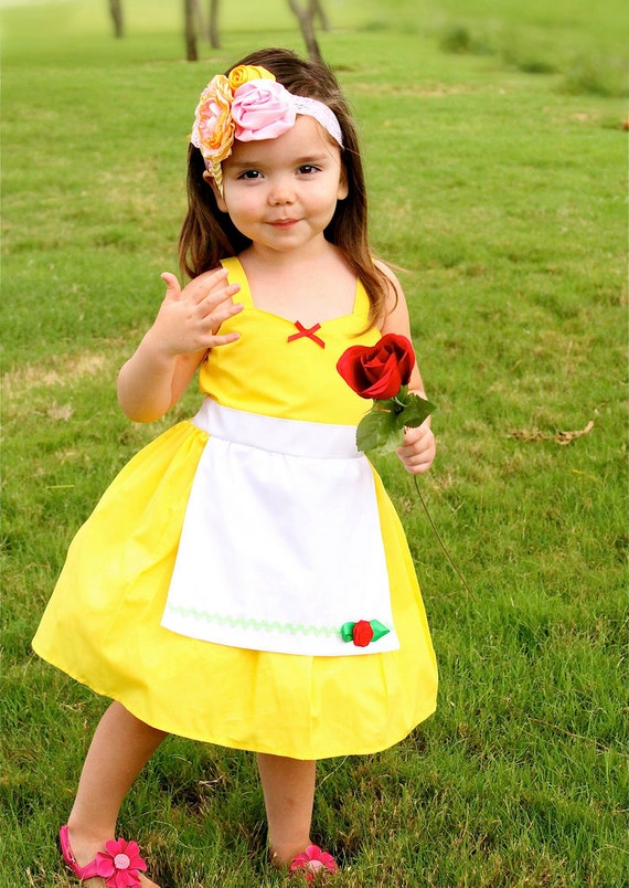 BELLE dress Princess costume Apron dress by ...