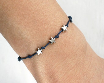 Little Stars Bracelet / Star Anklet (many colors to choose)