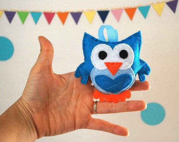 Mini Owl Sewing Kit, Felt Hand-Sewing Kit with PreCut Felt, Craft Felt Sewing Kit, Kid Sewing Kit,diy felt owl sewing kit READY TO SHIP A796 Il_570xn