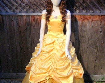 Belle Parade Version Adult Costume Beauty and by BbeautyDesigns
