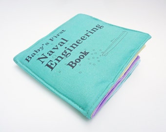 Cloth Book - Naval Engineering Baby Book