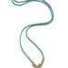 The Helsinki Series in Emerald- Modern Geometric Necklace