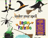 Halloween Witch Digital Clipart Il_170x135