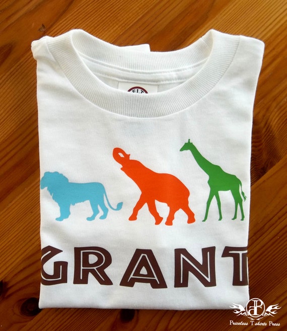 safari theme t shirt