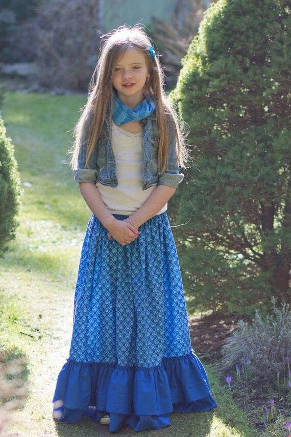 pdf dress download pattern size Maxi Sun and Dress, Skirt, to PDF girls Top 15/16 Pattern 7/8