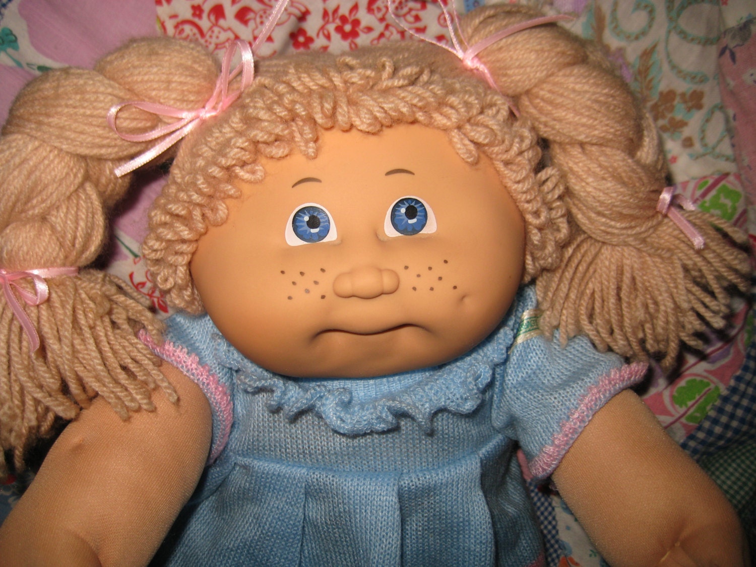 cabbage patch doll freckles